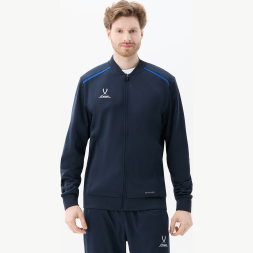 Олимпийка JÖGEL DIVISION PerFormDRY Pre-match Knit Jacket, темно-синий