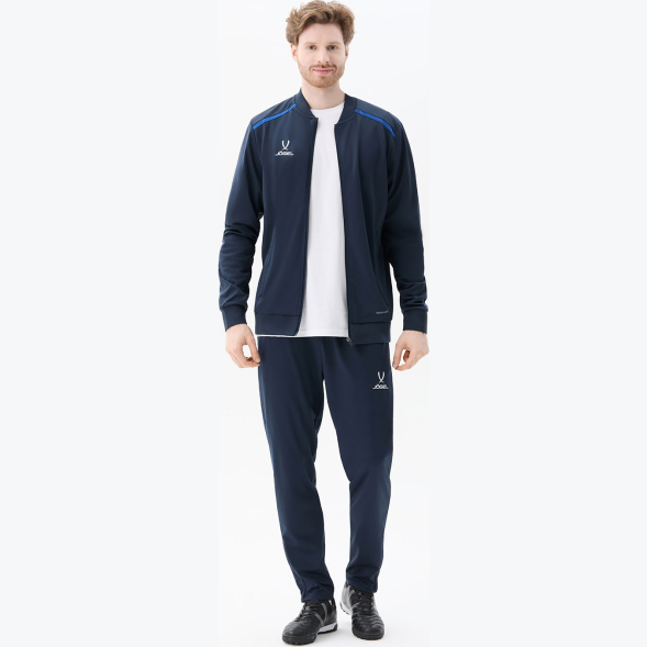 Олимпийка JÖGEL DIVISION PerFormDRY Pre-match Knit Jacket, темно-синий