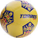 СЦ*Мяч футб. TORRES Bravo-5, F324115, р.5, ПУ, 4 сл, 32 п, гибрид.сшивка, желтый