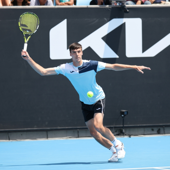 Игровая футболка JOMA CREW V CELESTE MARINO