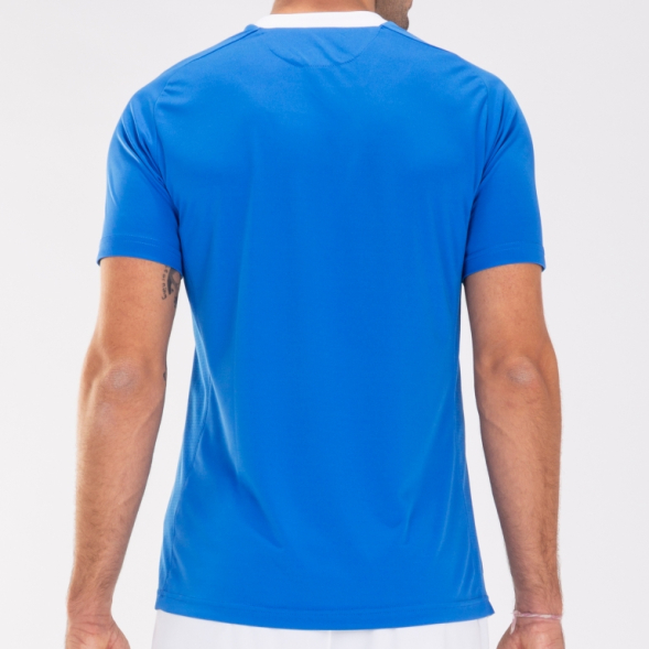 Футболка игровая JOMA с коротким рукавом FLAG II Синий-белый