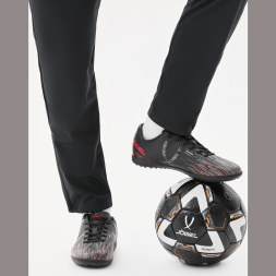 БЕЗ УПАКОВКИ Бутсы многошиповые JÖGEL Rapido TF Black/grey