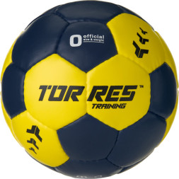 Мяч ганд  TORRES Training, H32450, р 0, ПУ, 4 подкл  слоя, руч  сшивка, мультиколор