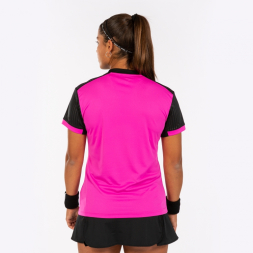 Игровая женская футболка JOMA MONTREAL ROSA FLÚOR NEGRO