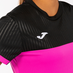 Игровая женская футболка JOMA MONTREAL ROSA FLÚOR NEGRO