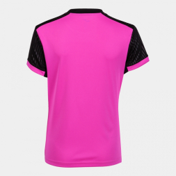 Игровая женская футболка JOMA MONTREAL ROSA FLÚOR NEGRO
