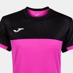 Игровая женская футболка JOMA MONTREAL ROSA FLÚOR NEGRO