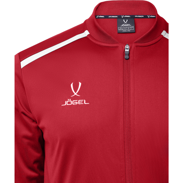 Олимпийка JÖGEL DIVISION PerFormDRY Pre-match Knit Jacket, красный