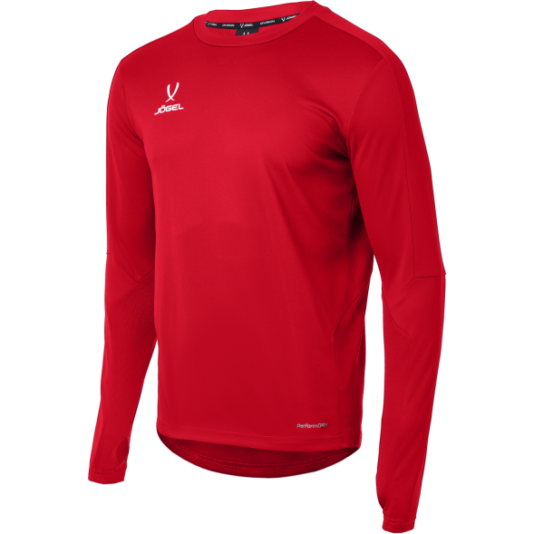 Джемпер тренировочный JÖGEL DIVISION PerFormDRY Pro Training Top, красный