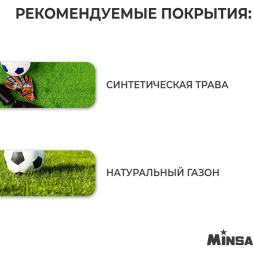 Мяч футбольный MINSA, TPE, машинная сшивка, 12 панелей, р. 5