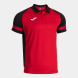 Поло JOMA MANGA CORTA LIDER ROJO NEGRO