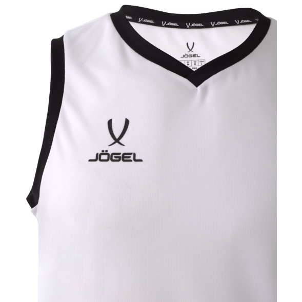 Майка баскетбольная JÖGEL CAMP Basic, белый