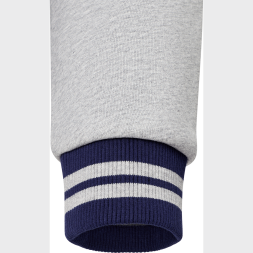 Бомбер JÖGEL ESSENTIAL Fleece Bomber, темно-синий/серый меланж