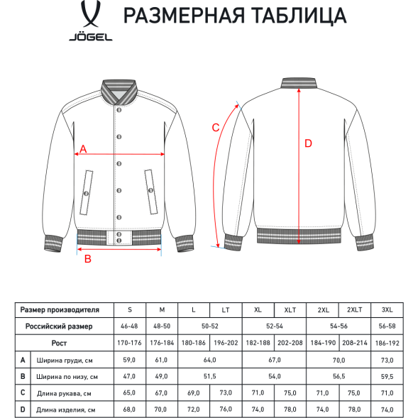 Бомбер JÖGEL ESSENTIAL Fleece Bomber, темно-синий/серый меланж