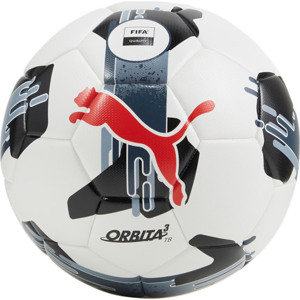 Мяч футб. PUMA Orbita 3 TB FQ, 08432402, р.5, FIFA Quality, 32 пан, ТПУ, термосш., бело-мультиколор