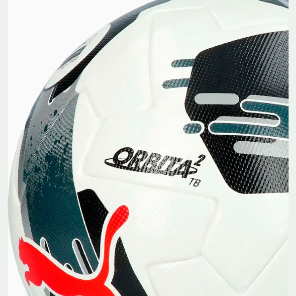 Мяч футб. PUMA Orbita 2 TB, 08432302, р.5, FIFA Quality Pro, 12 пан., ТПУ, термосшивка, бело-черный