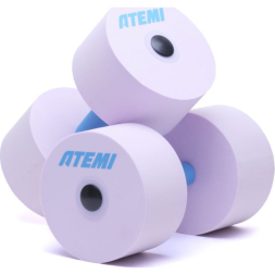 Гантели для аквааэробики Atemi Aqua Dumbbells , материал EVA, размер: 27*15 см.  Цвет: сиреневый, FA