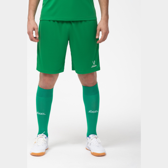 Шорты игровые JÖGEL CAMP Classic Shorts, зеленый/белый