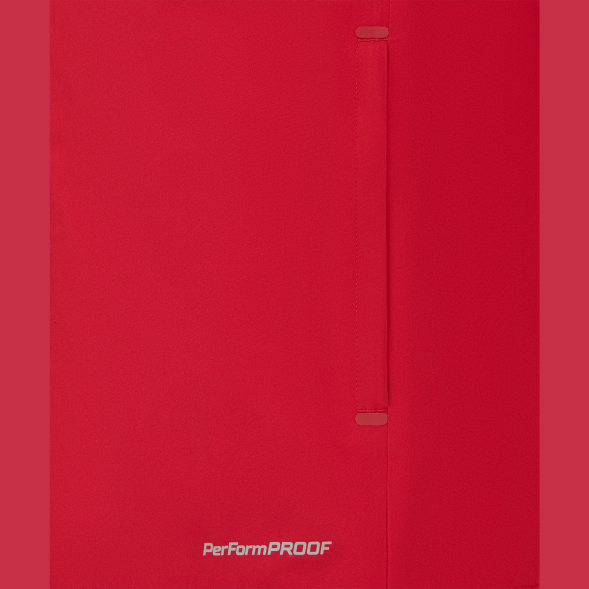 Куртка ветрозащитная JÖGEL PREMIER PerFormPROOF FZ Rain Jacket, красный