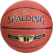 Мяч баск. SPALDING TF Gold 76857z, р.7, композит (микрофибра), коричнево-черный