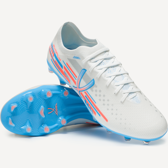Бутсы футбольные JÖGEL Evofly FG Pro White/blue