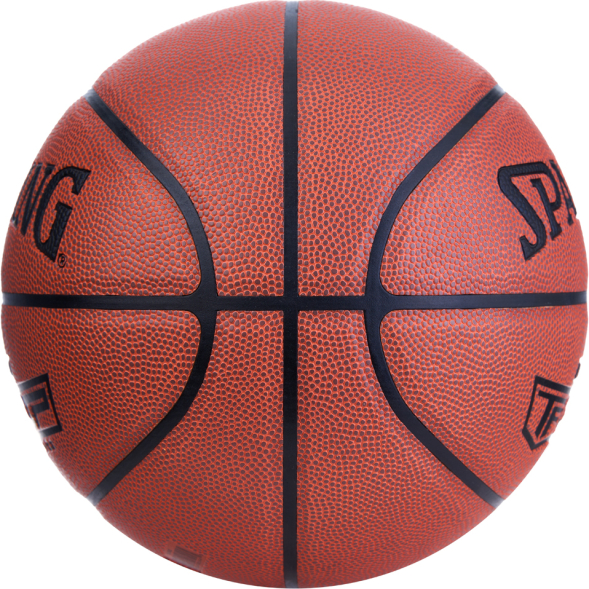 Мяч баск. SPALDING Pro Grip 76874z, р.7, композит. кожа (ПУ) коричневый