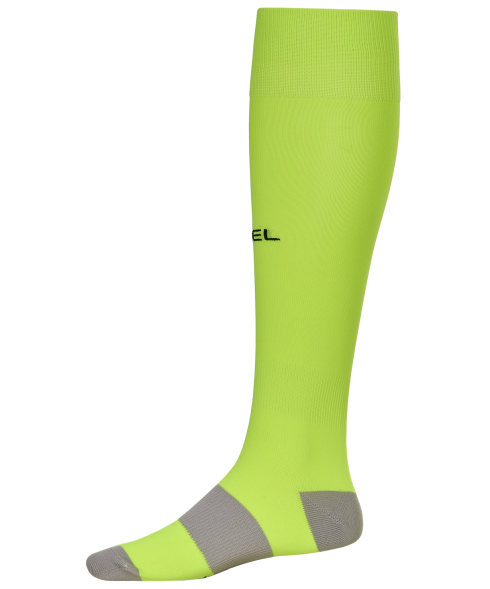 Гетры футбольные JOGEL CAMP BASIC SOCKS, желтый неон/серый/черный