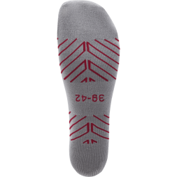 Гетры футбольные JÖGEL CAMP ADVANCED SOCKS, гранатовый/белый