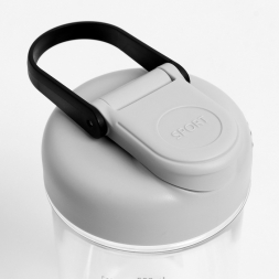 Шейкер спортивный для коктейлей и воды 550 мл, с мерной шкалой, тритан, 7.5 х 18 см