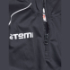 Толстовка тренировочная детская с короткой  молнией ATEMI, цв.черный, арт. AJKT-003JSS23-BLK (128)