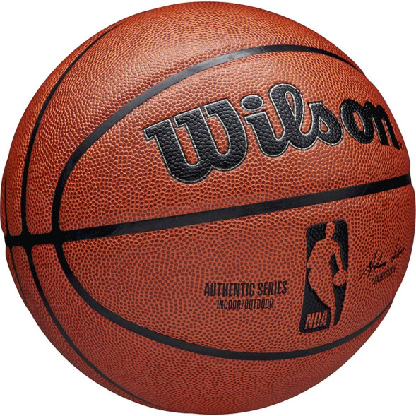 Мяч баск. WILSON NBA Authentic, WZ2016501XB7, р.7, полиуретан, коричневый