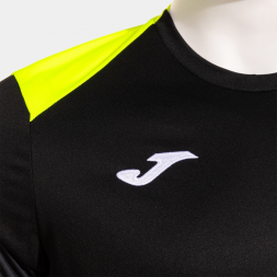 Игровая футболка JOMA DANUBIO NEGRO AMARILLO FLUOR