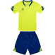 Форма футбольная KELME SHORT SLEEVE FOOTBALL UNIFORM ДЕТСКАЯ Желто-черный (737)