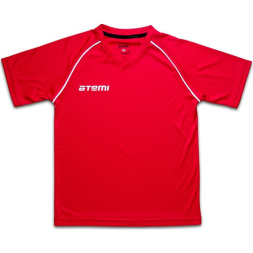 Футболка игровая детская ATEMI, цв.красный, арт. ATSS-002JSS23-RED (128)