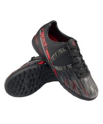 Бутсы многошиповые JOGEL Rapido TF Black/grey, детский