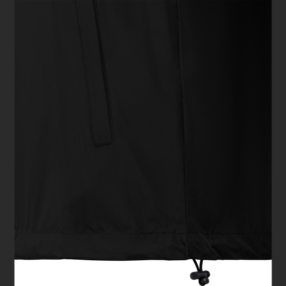 Куртка ветрозащитная JÖGEL CAMP Rain Jacket, черный, детский