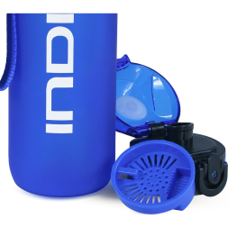 Бутылка для воды INDIGO Irtysh IN375-B, 1000 мл, тритан, бирюзовый