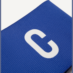 Повязка капитанская JÖGEL DIVISION Armband, синий/белый