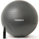 Мяч гимн. TORRES, FB122565, диам. 65 см, эласт. ПВХ,с защ. от взрыва, с насосом, серый
