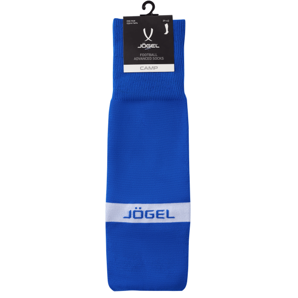 Гетры футбольные JÖGEL CAMP ADVANCED SOCKS, синий/белый