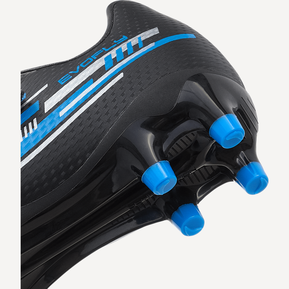 Бутсы футбольные JÖGEL Evofly FG Talant Black/blue, детский
