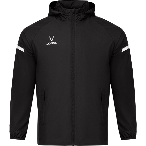 Куртка ветрозащитная JÖGEL CAMP 2 Rain Jacket, черный, детский