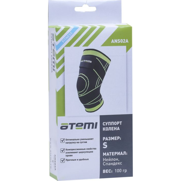 Суппорт колена Atemi, ANS02C, размер L