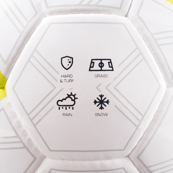 Мяч футб. TORRES Match, F323975, р.5, 32 панел. ПУ, 4 под. слоя, руч. сшив., бело-серо-голубой