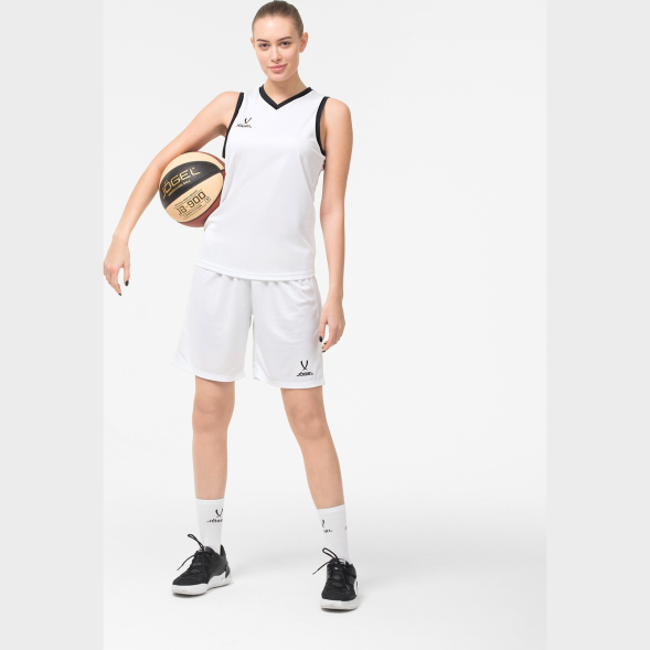 Шорты баскетбольные JÖGEL CAMP Basic, белый
