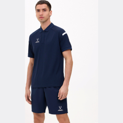 Поло JÖGEL CAMP 2 Poly Polo, темно-синий