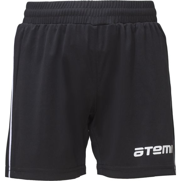 Шорты игровые детские ATEMI, цв.черный, арт. ASHO-002JSS23-BLK (128)
