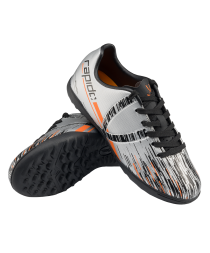 Бутсы многошиповые JOGEL Rapido TF Silver/black, детский