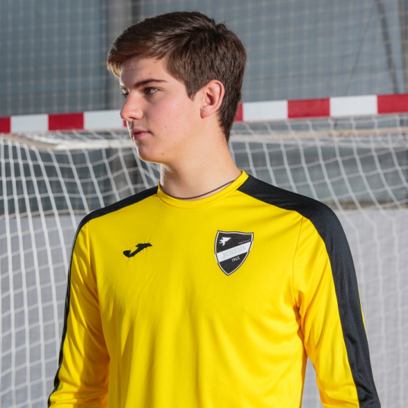 Игровая футболка с длинным рукавом JOMA ACADEMY III Желтый-черный