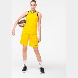 Шорты баскетбольные JÖGEL CAMP Basic, желтый